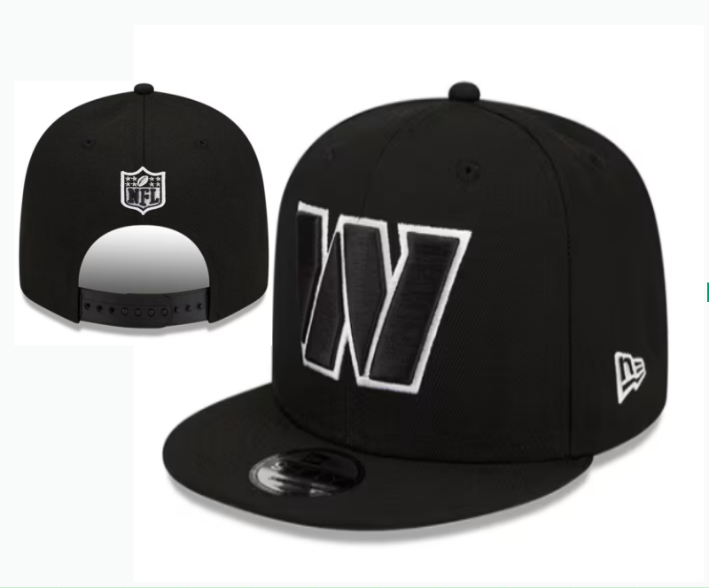 2025 Washington Commanders black hat 001YS